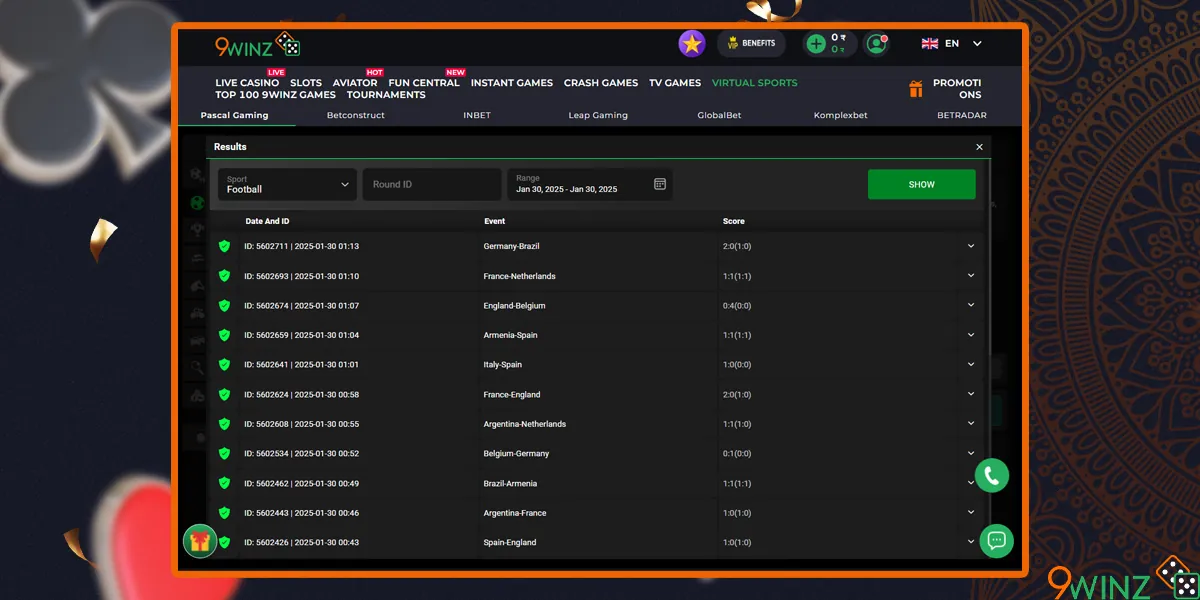 View Results