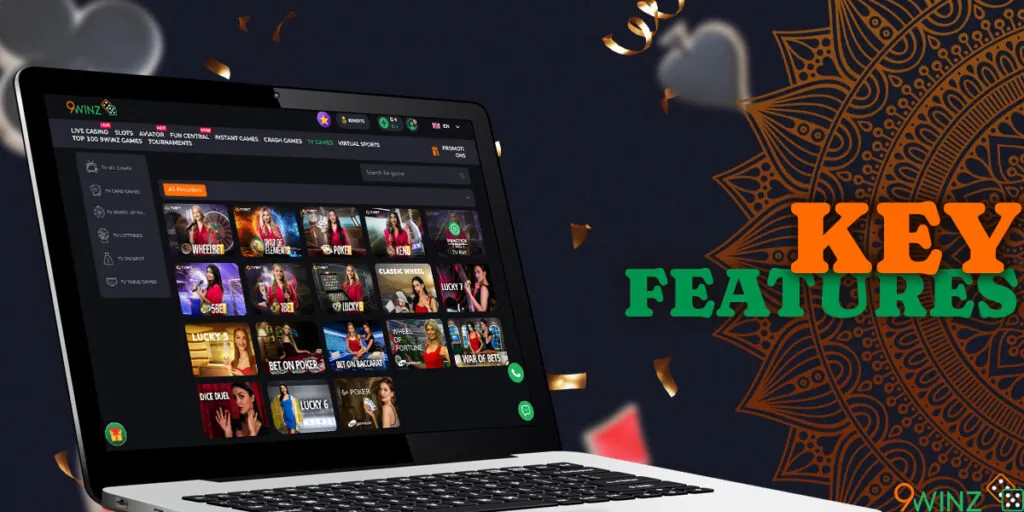 Benefits of TV Games available to 9winz users 